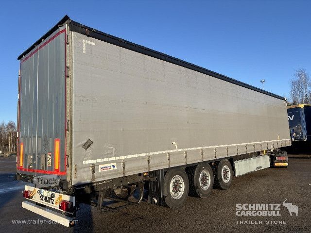 Open semitrailer with tarp Schmitz Cargobull Semitrailer Curtainsider Standard