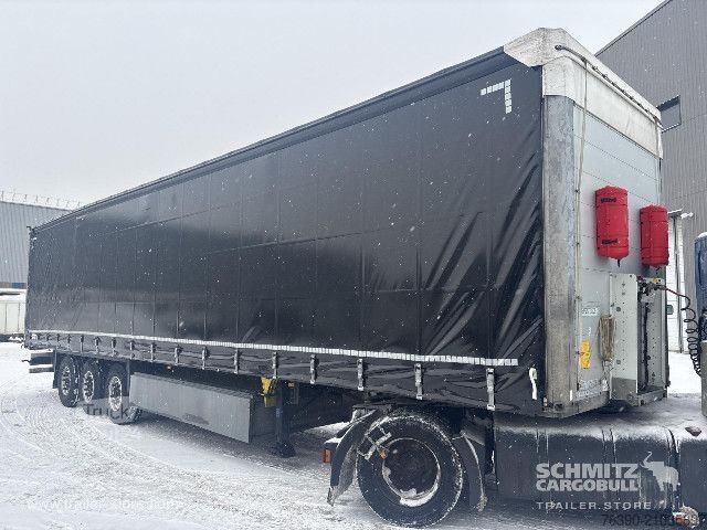 Open semitrailer with tarp Schmitz Cargobull Semitrailer Curtainsider Standard