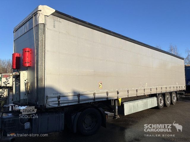 Open semitrailer with tarp Schmitz Cargobull Semitrailer Curtainsider Standard