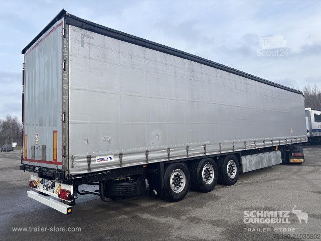Open semitrailer with tarp Schmitz Cargobull Semitrailer Curtainsider Standard