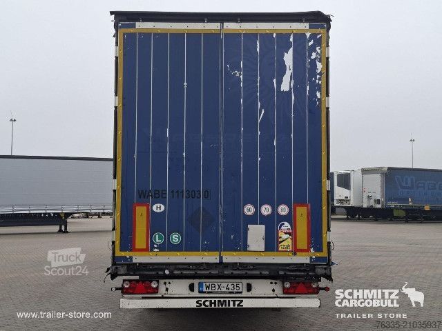 Åben sættevogn med presenning Schmitz Cargobull Curtainsider Mega