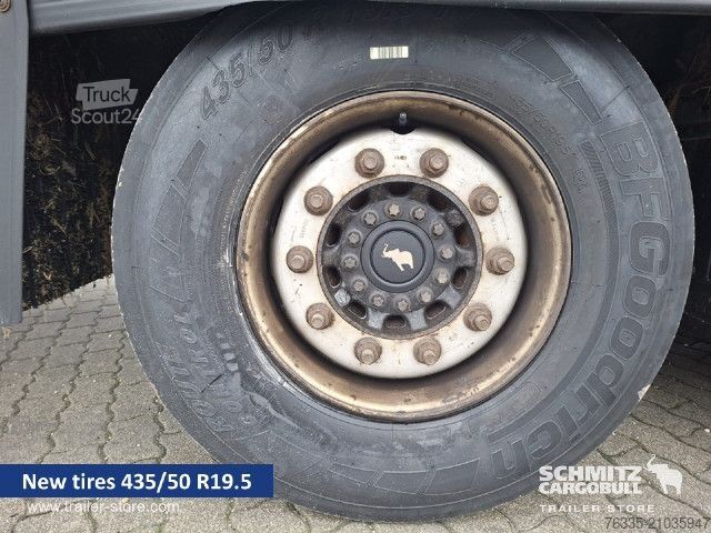 Åben sættevogn med presenning Schmitz Cargobull Curtainsider Mega