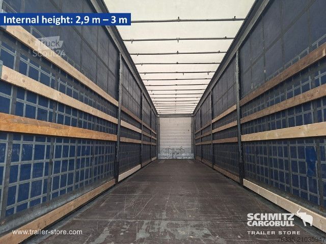 Åben sættevogn med presenning Schmitz Cargobull Curtainsider Mega