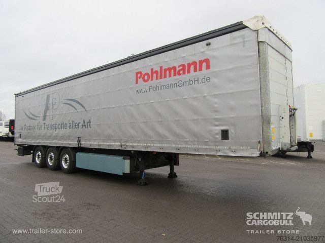 Open semitrailer with tarp Schmitz Cargobull Curtainsider Standard Getränke