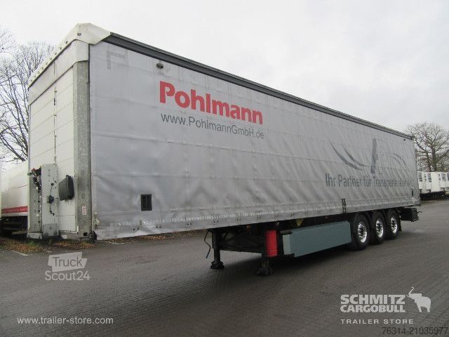 Open semitrailer with tarp Schmitz Cargobull Curtainsider Standard Getränke