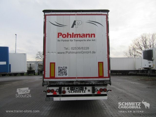 Open semitrailer with tarp Schmitz Cargobull Curtainsider Standard Getränke