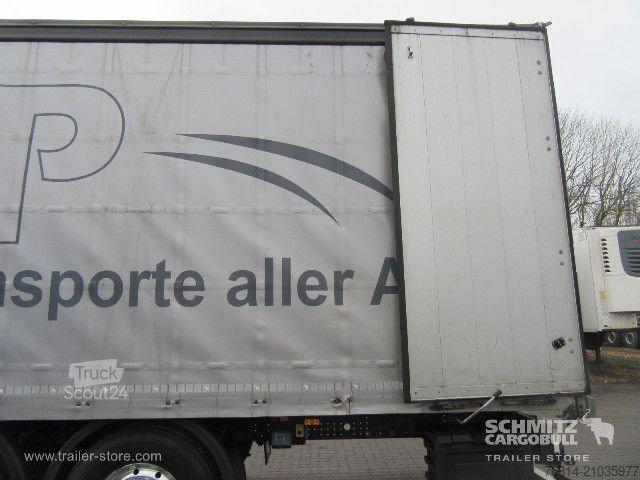 Open semitrailer with tarp Schmitz Cargobull Curtainsider Standard Getränke