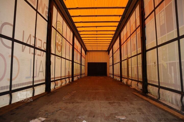 Sliding tarpaulins Krone 3 axle curtainside trailer