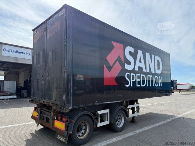 Remorque intermédiaire/remorque à bras Kel-Berg à 2 essieux Kel-Berg 2-axle Zwischenauflieger/Linktrailer