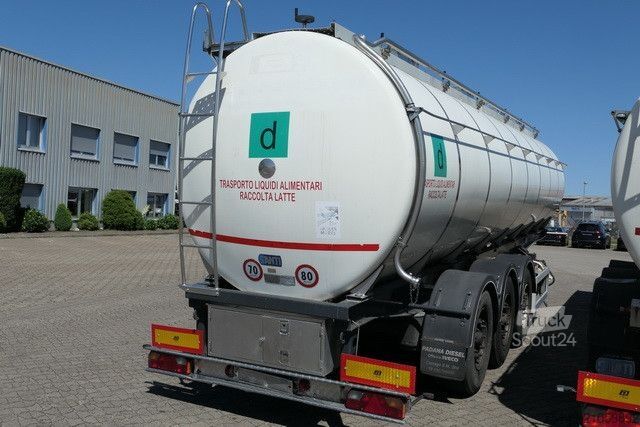 Tankoplegger MENCI SA 105, Lebensmittel, 32m³, Luft-Lift