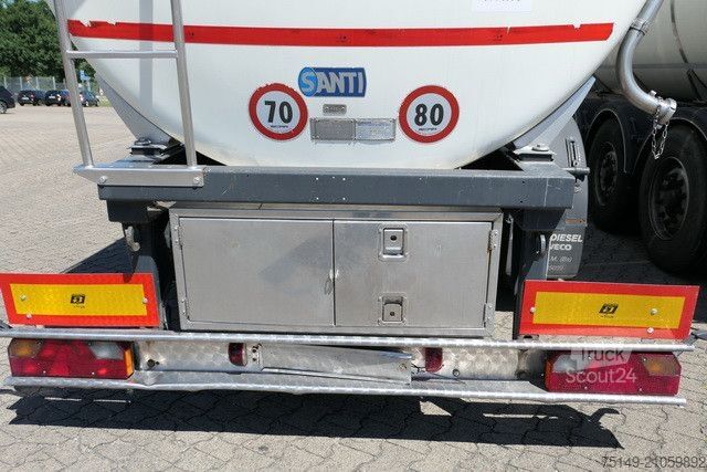 Tankoplegger MENCI SA 105, Lebensmittel, 32m³, Luft-Lift