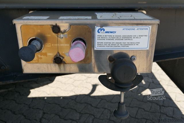 Tankoplegger MENCI SA 105, Lebensmittel, 32m³, Luft-Lift