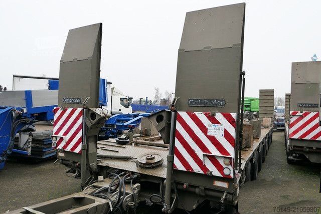 Remorque porte-engins surbaissée GOLDHOFER Spezial Tieflader für Schwertransport, 80to. NL