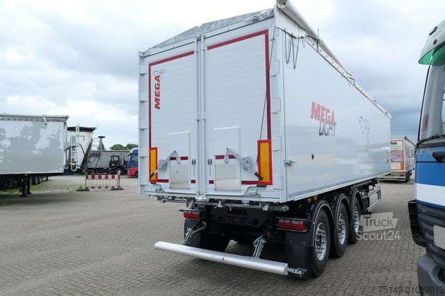 Kippers oplegger MEGA MNL, Alu, 60m³, Kombitür, SAF,Mehrfach auf Lager