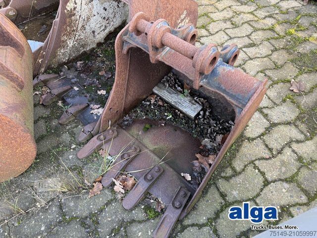 Mini-pelle  Tieflöffel, Zähne, 560mm