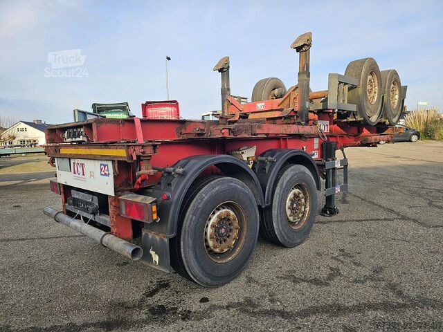 Transporte de contenedores SCHMITZ SCF 18 20 FOOT CONTAINER CHASSIS | AIR SUSP| SA...