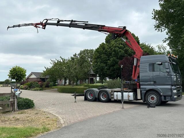 Standard tractor MAN TGA 28.480 6x2!! HMF 42tm/Flyjib /LIER/WINCH!!
