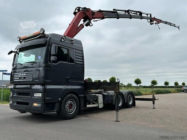 Standard tractor MAN TGA 28.480 6x2!! HMF 42tm/Flyjib /LIER/WINCH!!