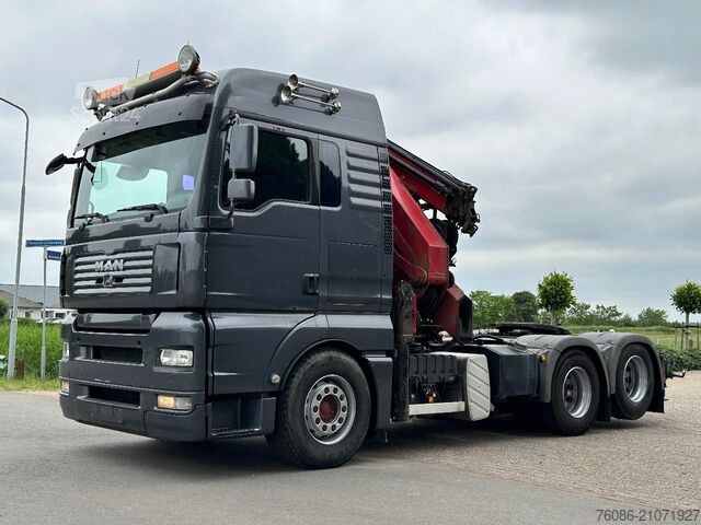 Standard tractor MAN TGA 28.480 6x2!! HMF 42tm/Flyjib /LIER/WINCH!!