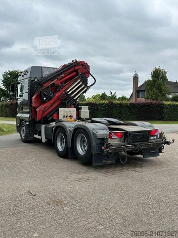 Standard tractor MAN TGA 28.480 6x2!! HMF 42tm/Flyjib /LIER/WINCH!!