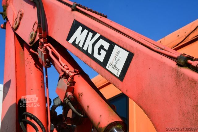 Roll-off tipper truck MERCEDES-BENZ ACTROS 2536L MP3 6x2 MKG HLK66 KRAN BLUETEC5