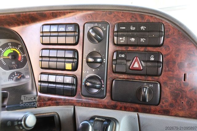 Roll-off tipper truck MERCEDES-BENZ ACTROS 2536L MP3 6x2 MKG HLK66 KRAN BLUETEC5