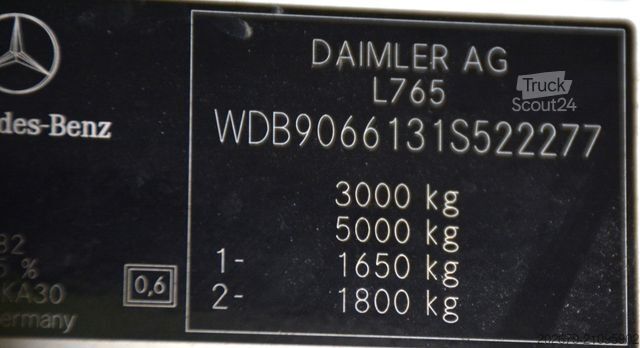 Kastenwagen hoch MERCEDES-BENZ SPRINTER 313 CDi EURO 5 W906 3-SITZER