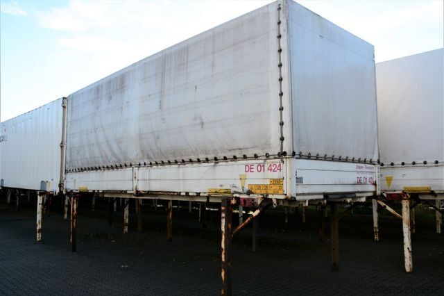 Вантажівка зі змінною надбудовою Krone KRONE WP73 BDF WECHSELBRÜCKE PRITSCHE PLANE TÜRE