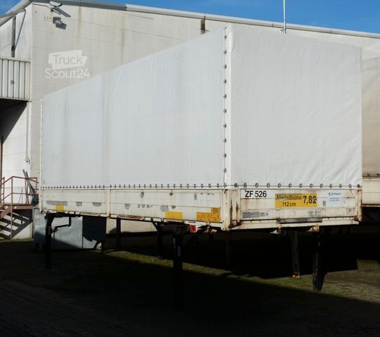 Вантажівка зі змінною надбудовою Krone KRONE WP73 BDF WECHSELBRÜCKE PRITSCHE PLANE TÜRE