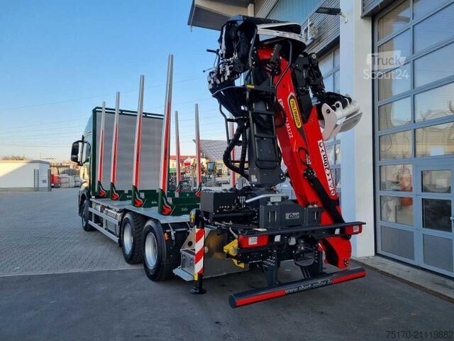 Transportador de madeira Iveco X-Way AS300X57 Z/P HR ON+ 6x4 (6x6 Hi Traction)