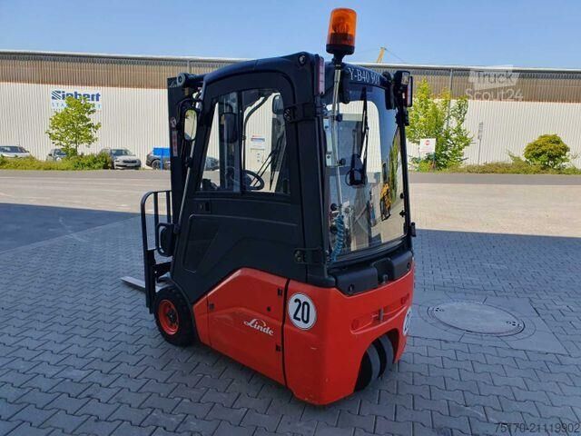 Heftruck Linde E14 - 01 / Triplex: 4.10m! / SS / nur 1.003h!