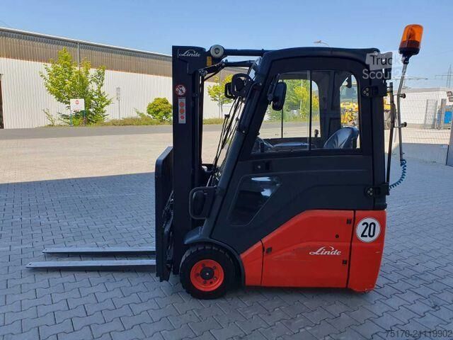 Heftruck Linde E14 - 01 / Triplex: 4.10m! / SS / nur 1.003h!