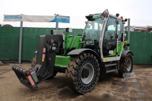 رافعة تلسكوبية SENNEBOGEN 355E - Kabine hochfahrbar - Nr.: 302