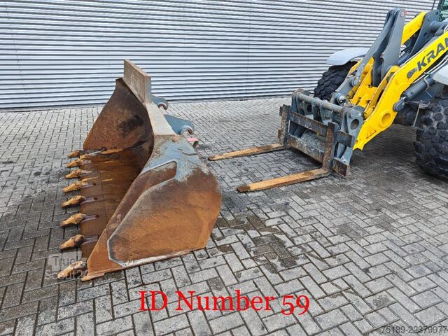 Radlader Kramer 8180 4x4x4 Bucket + Forks!