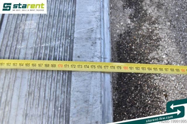 Semirimorchio con telone  Steininger Minisattel Bordwände LBW Dautel
