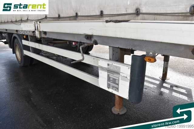 Semirimorchio con telone  Steininger Minisattel Bordwände LBW Dautel