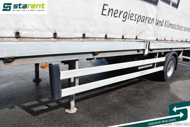 Semirimorchio con telone  Steininger Minisattel Bordwände LBW Dautel