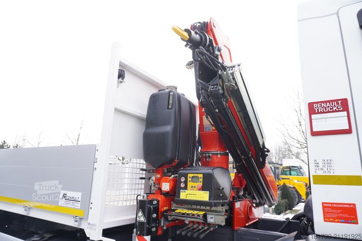 Piattaforma con gru Renault RENAULT C280 DTI 8 / FASSI crane 8 m