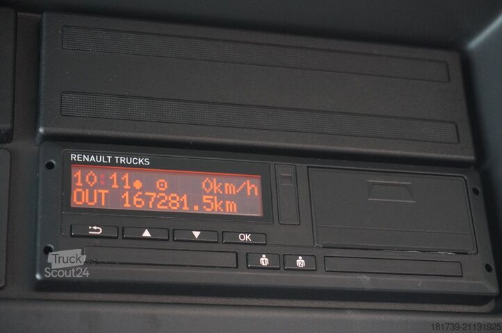 Piattaforma con gru Renault RENAULT C280 DTI 8 / FASSI crane 8 m