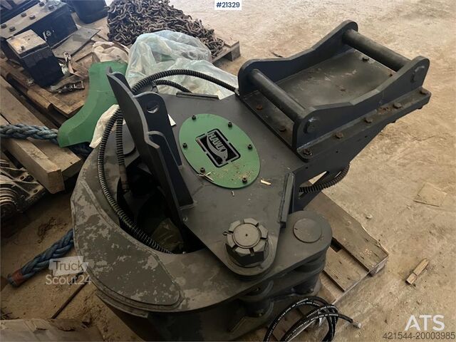Yantai Hawk 350 vedklyv med S60-fäste  Yantai hawk 350 woodcutter w/ s60 attachment