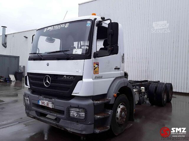 Telaio con cabina Mercedes Axor 2633 6x4 lames manual
