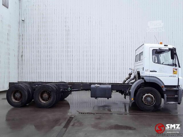 Telaio con cabina Mercedes Axor 2633 6x4 lames manual
