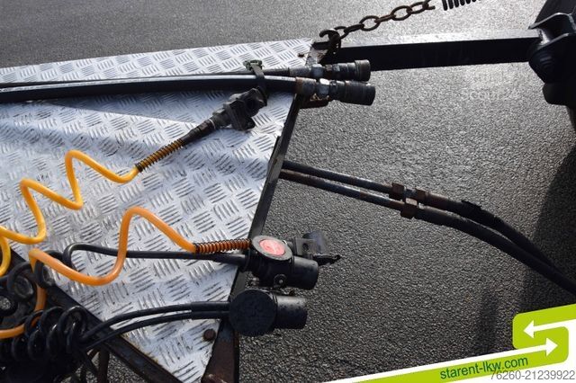 Cserélhető alvázas pótkocsi  Riedler Kipp  WAB  Anhänger SAF Achsen