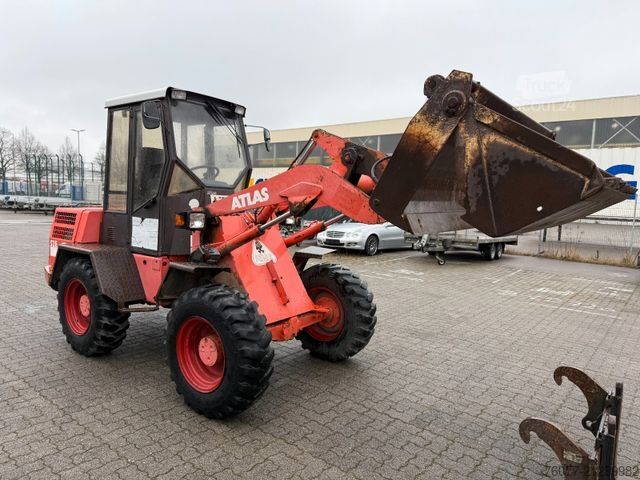 Ładowarka kołowa ATLAS 52E  KLAPPSCHAUFEL / PALETTENGABEL / 4400 Bst.