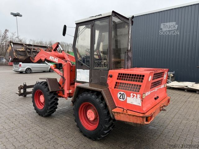 Ładowarka kołowa ATLAS 52E  KLAPPSCHAUFEL / PALETTENGABEL / 4400 Bst.