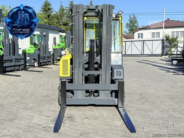 Stivuitor cu patru direcții Combilift CB4000 DIESEL TRIPLEX 5200 FULL CABIN