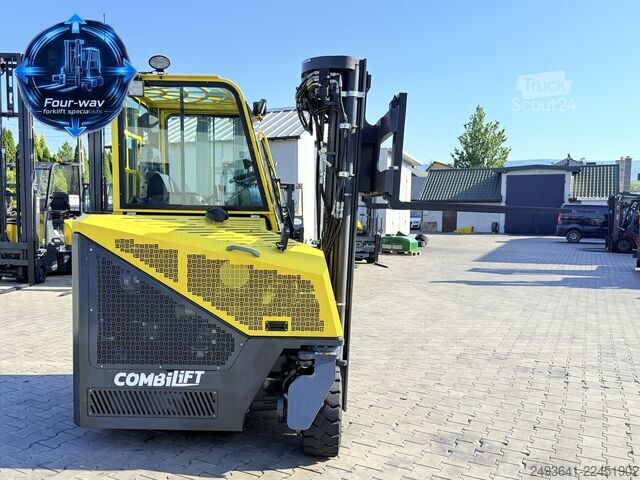 Stivuitor cu patru direcții Combilift CB4000 DIESEL TRIPLEX 5200 FULL CABIN