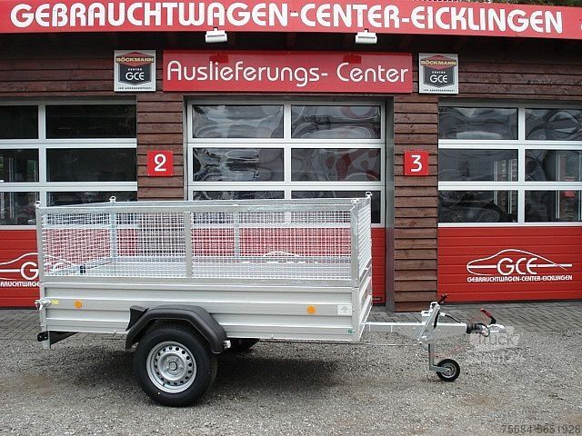 Remorcă auto Böckmann TL-AL 2513/135 Kastenanhänger mit Gitter