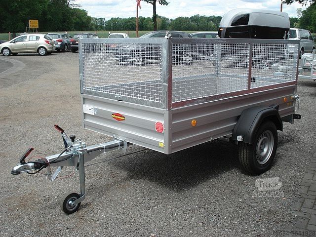 Remorcă auto Böckmann TL-AL 2513/135 Kastenanhänger mit Gitter