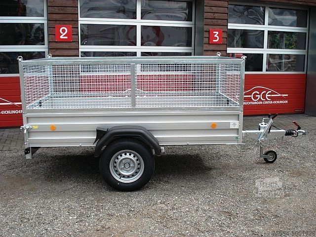 Remorcă auto Böckmann TL-AL 2513/135 Kastenanhänger mit Gitter